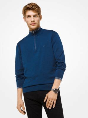 michael kors volant pullover|KORS Cotton Blend Quarter.